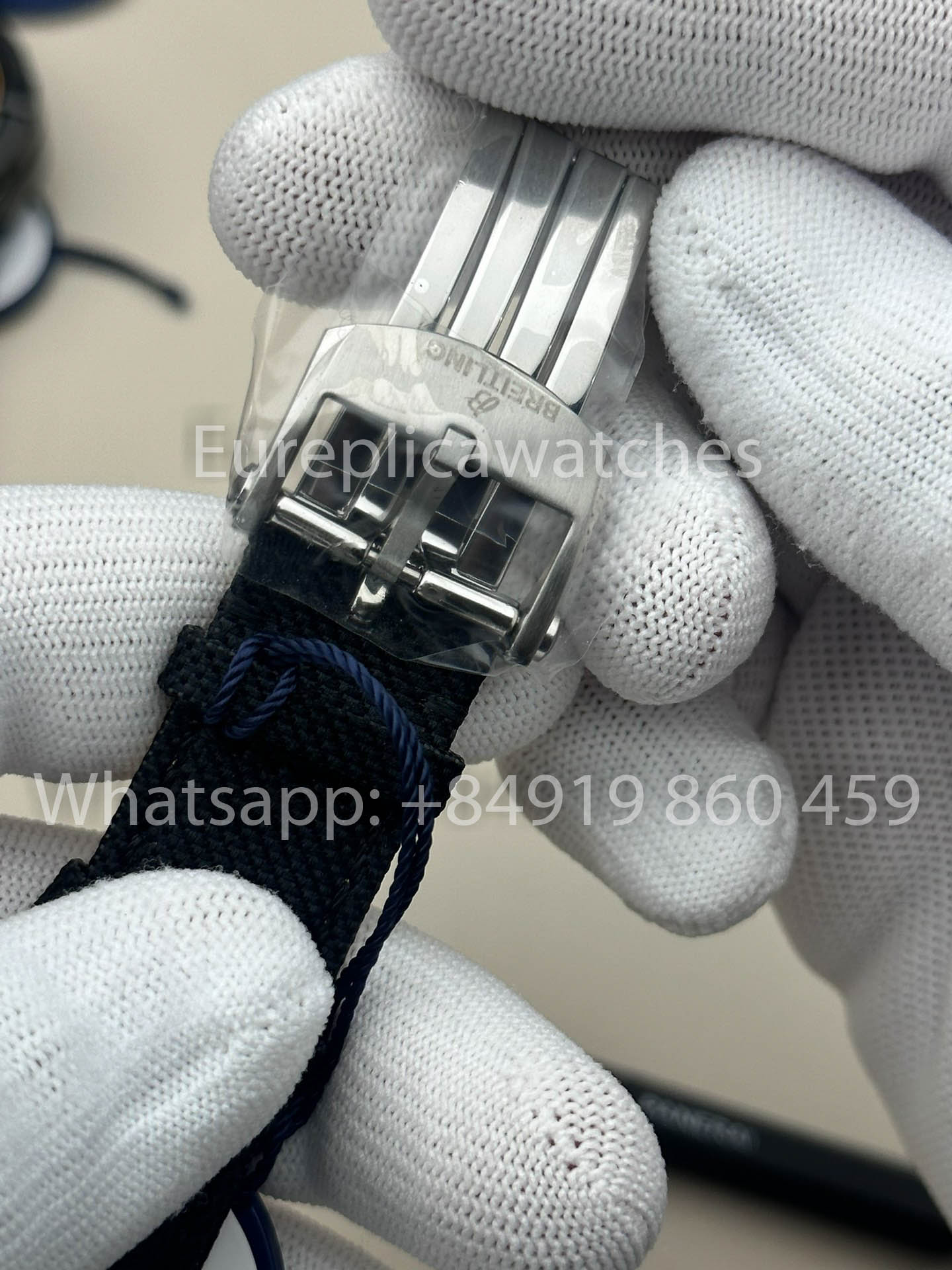 Avenger B01 cronografo 44 acciaio inossidabile - AB0147101B1A1 Nero 1:1 Best Clone BLS Fabbrica