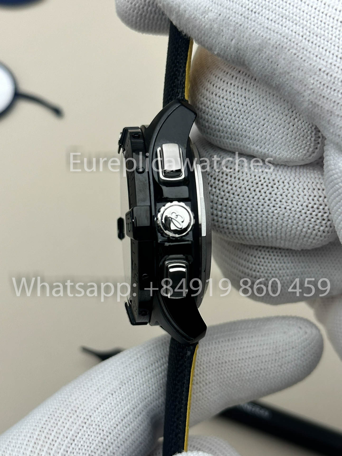 Breitling Avenger B01 cronografo 44 Night Mission 1:1 Best Clone BLS Fabbrica Nero cinturino