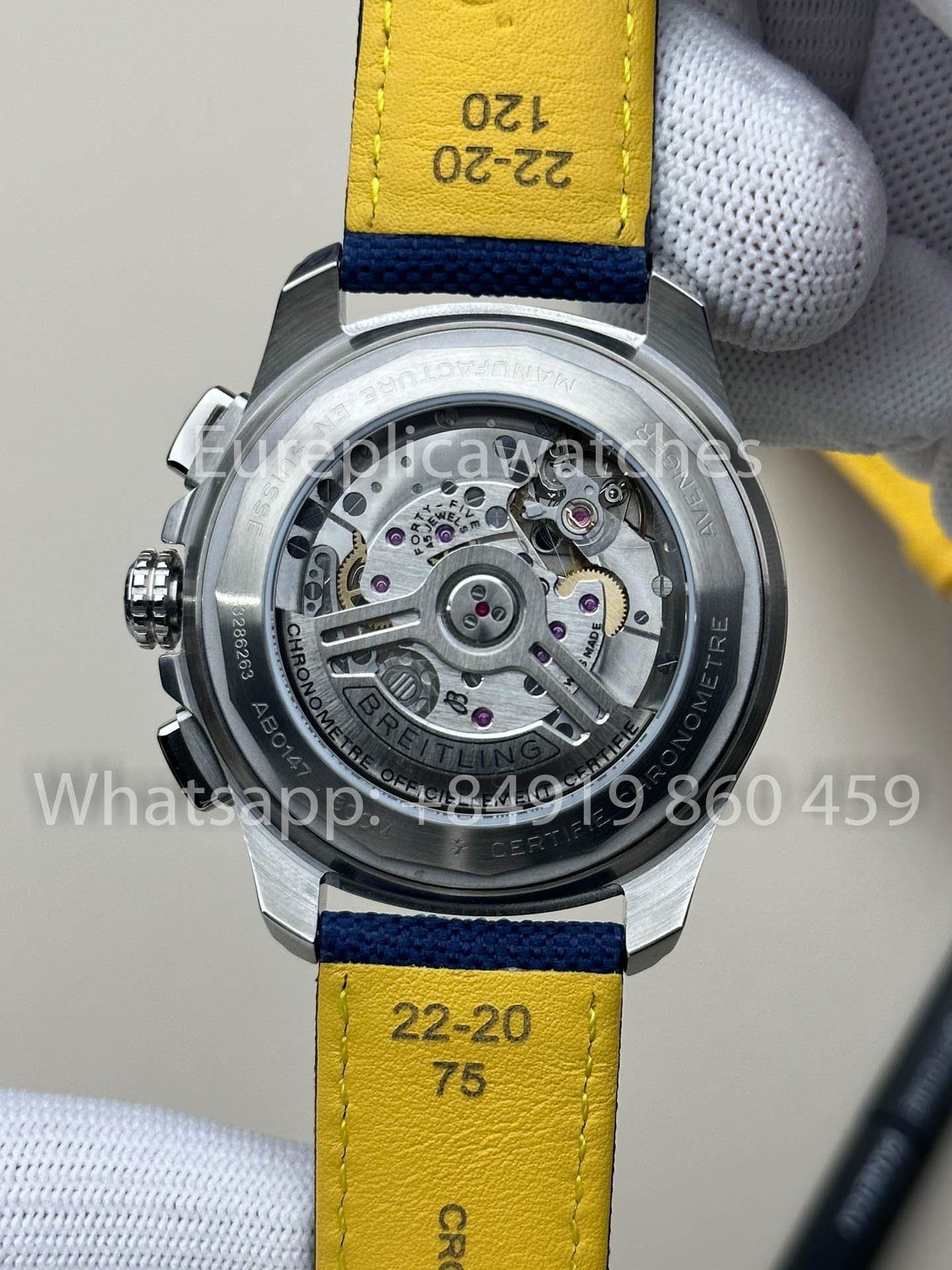Breitling Avenger B01 cronografo 44 AB0147101C1X1 1:1 Best Clone BLS Fabbrica