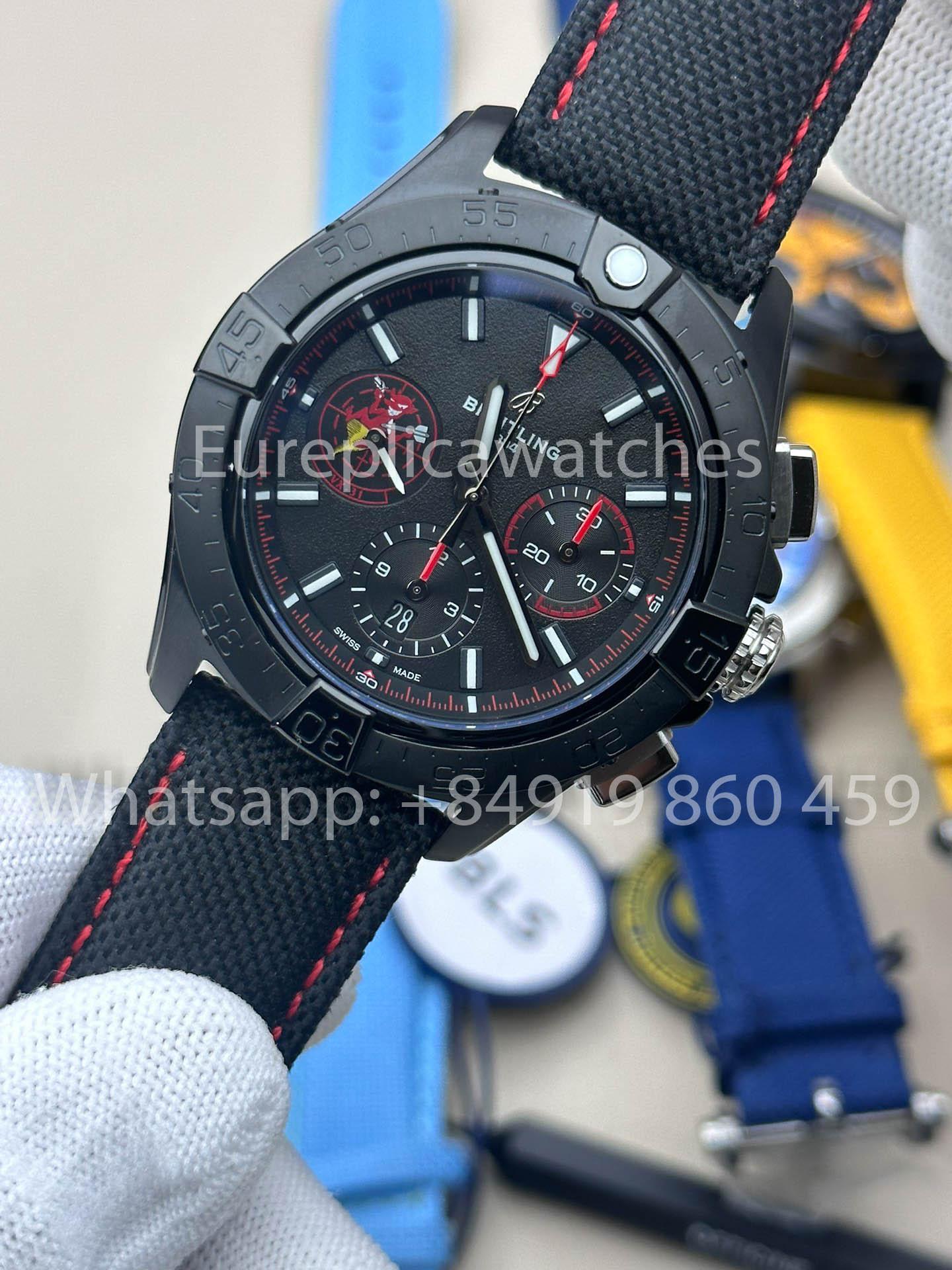 Breitling Avenger B01 cronógrafo Mission Dust Devils SB01473A1B1X1 1:1 Mejor clon BLS Fabbrica