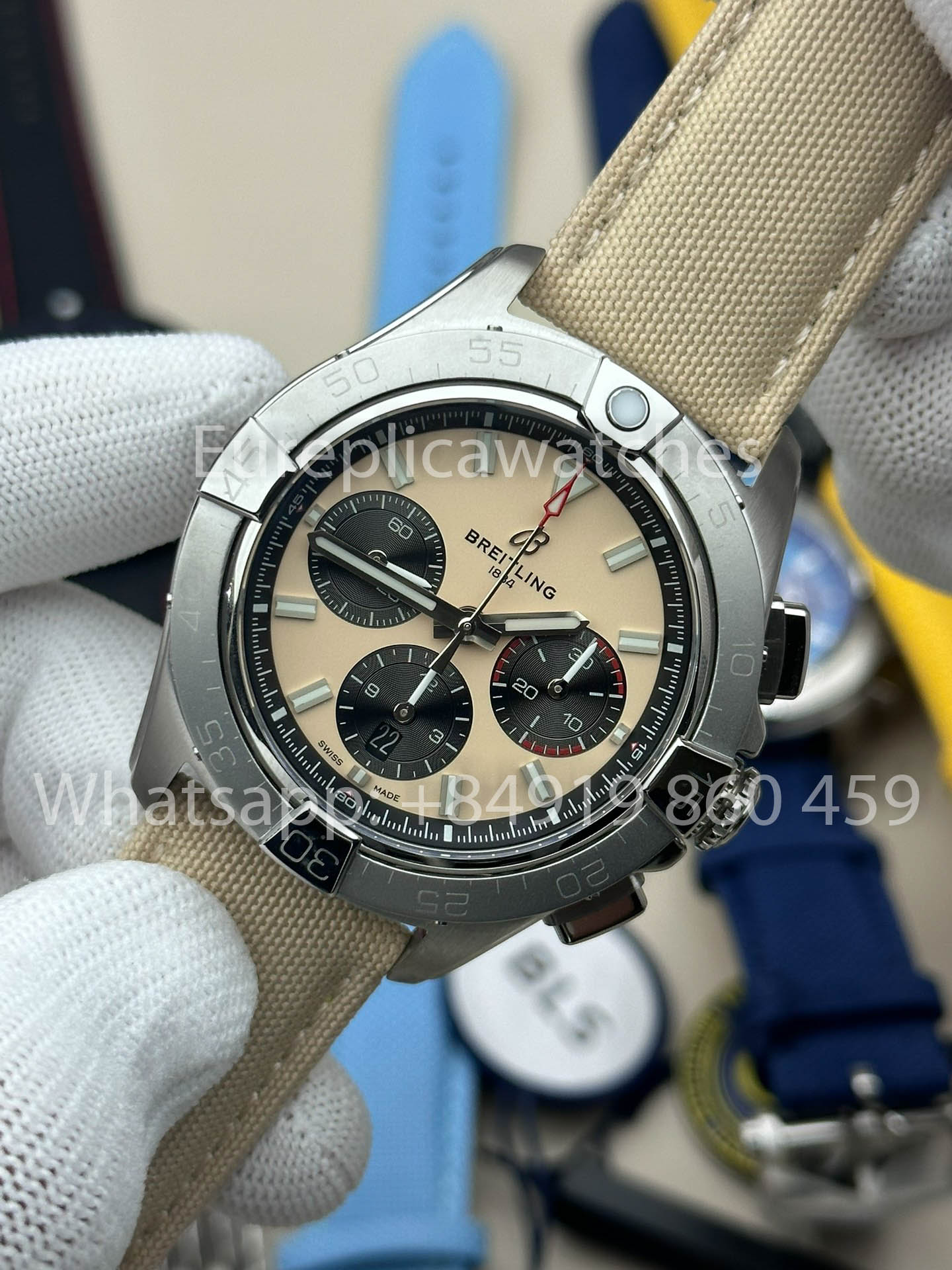 Breitling Avenger B01 cronografo AB0137241L1P1  1:1 Best Clone BLS Fabbrica
