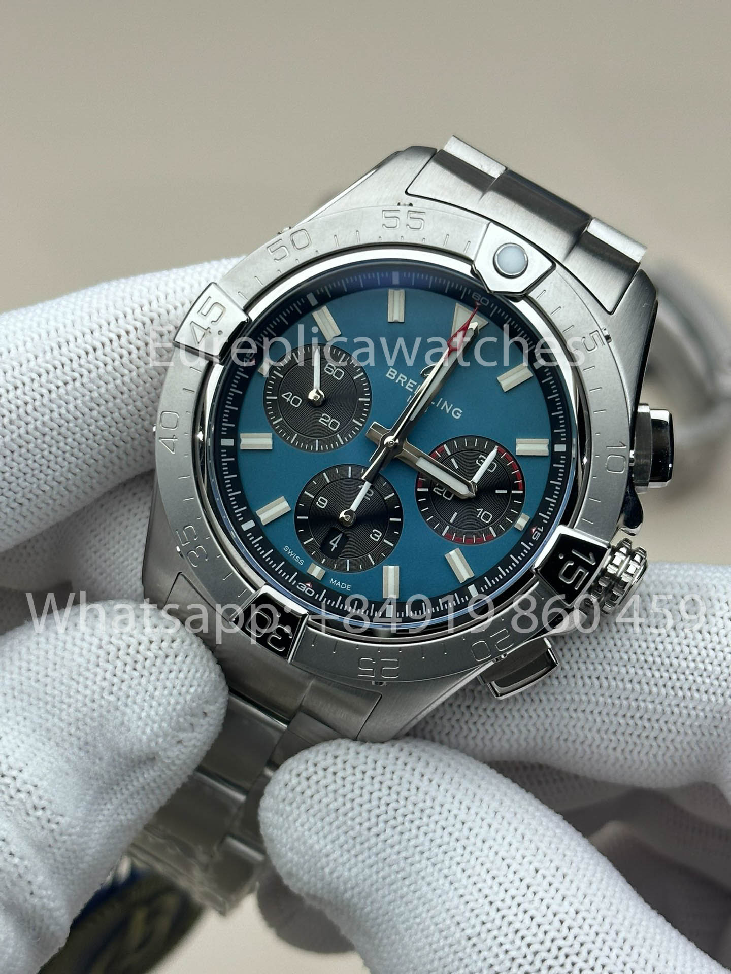 Breitling Avenger B01 cronografo 44 AB0147101C1X1 1:1 Best Clone BLS Fabbrica SS