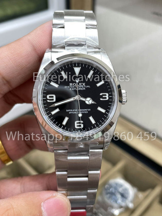 Rolex Explorer 36mm M124270-0001 VS Fabbrica 1:1 Best Clone 3230 movimento