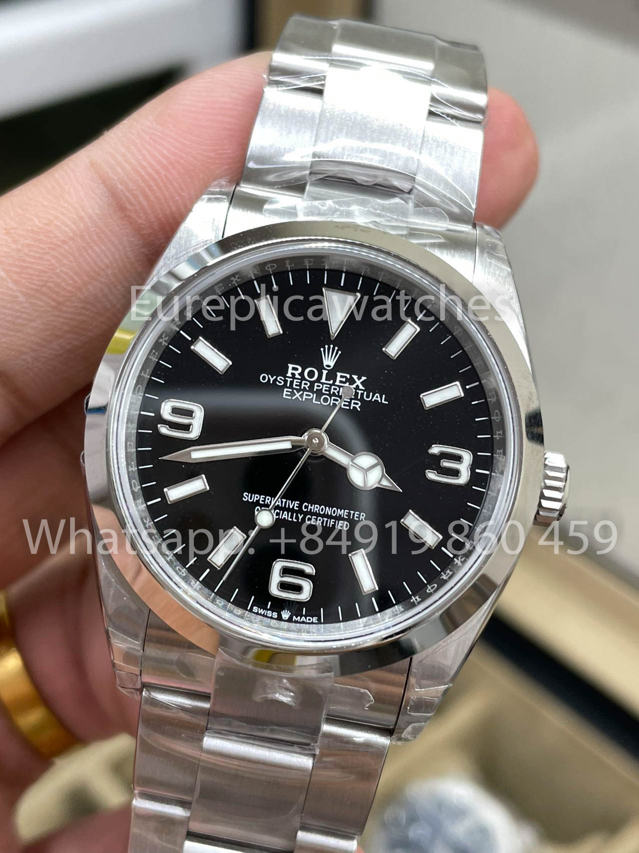 Rolex Explorer 36mm M124270-0001 VS Fabbrica 1:1 Best Clone 3230 movimento