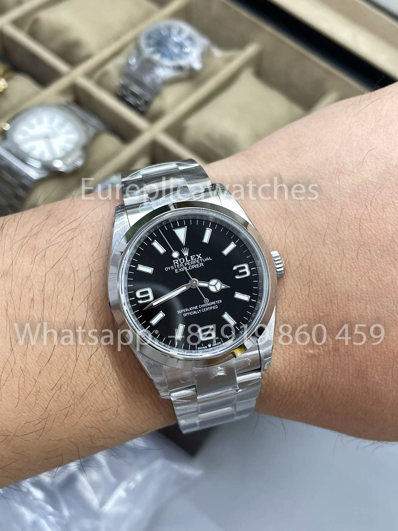 Rolex Explorer 36mm M124270-0001 VS Fabbrica 1:1 Best Clone 3230 movimento