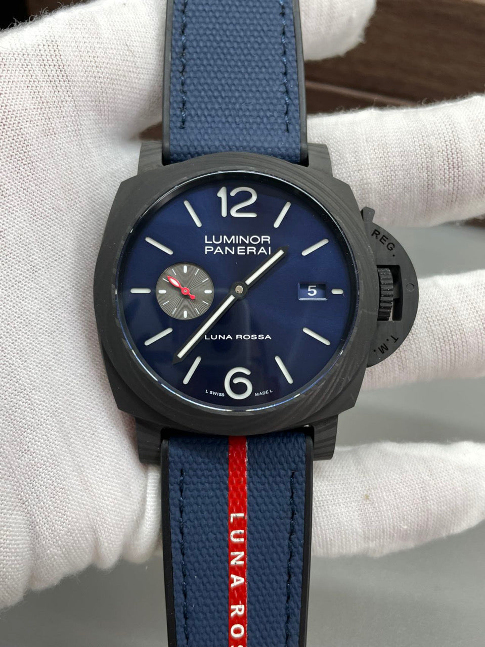 Panerai Luminor PAM01529 Marina Carbotech™ Luna Rossa 1:1 edizione migliore VS Fabbrica