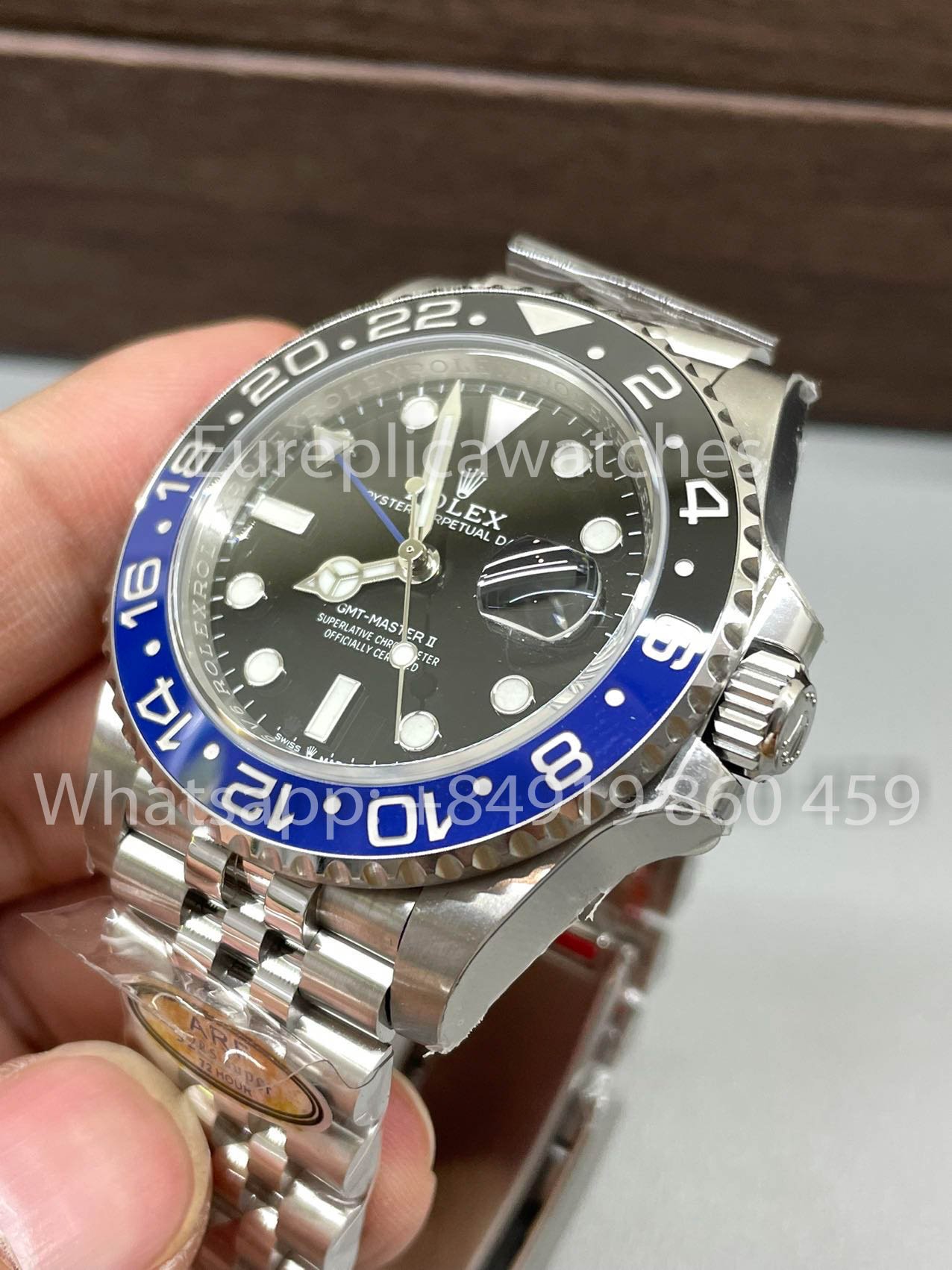 Rolex GMT Master II M126710BLNR-0002 Jubilee cinturino 1:1 Best Clone ARF Fabbrica