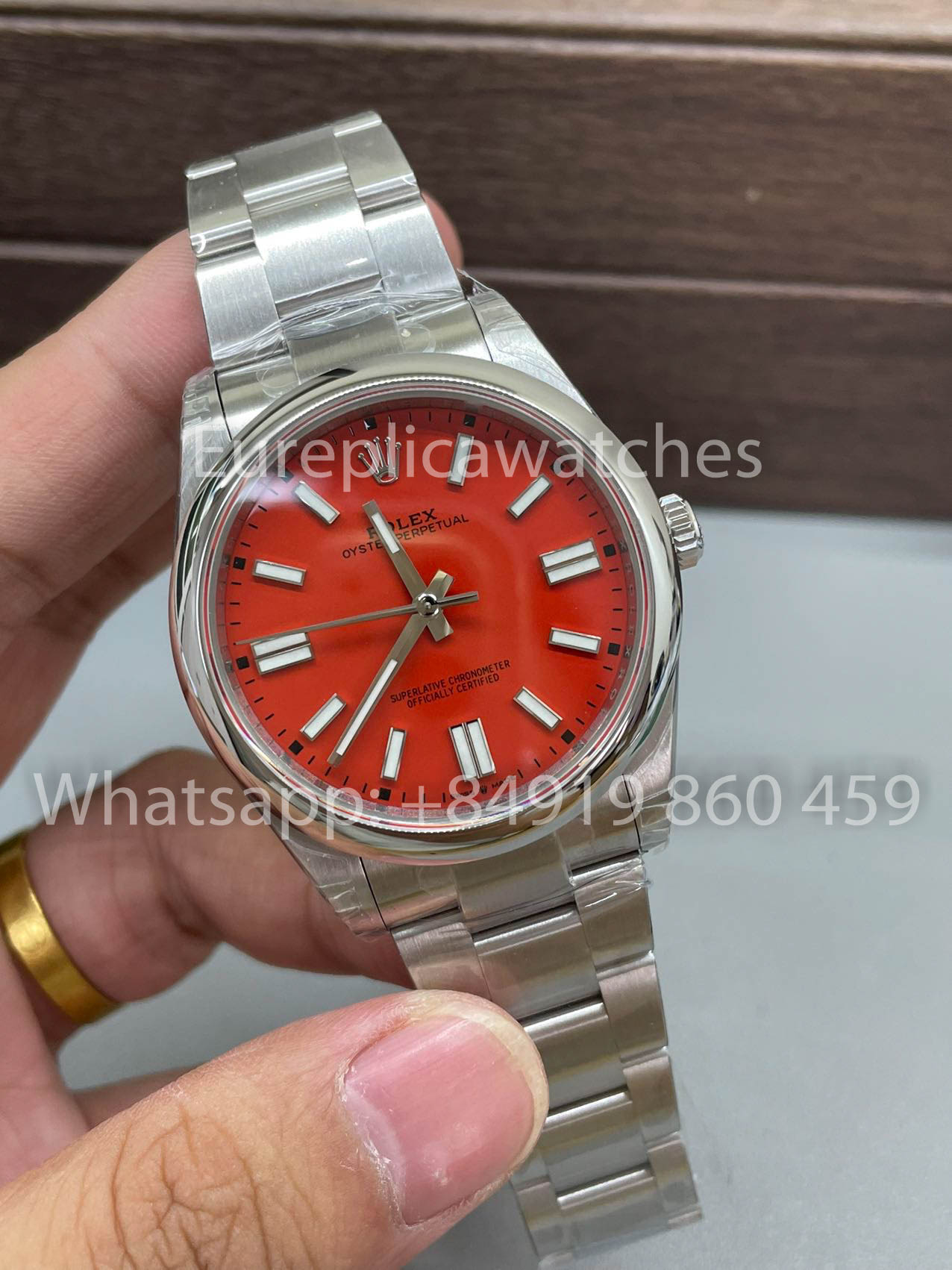 Rolex Oyster Perpetual M124300 41MM 1:1 Best Clone VS Fabbrica Red quadrante