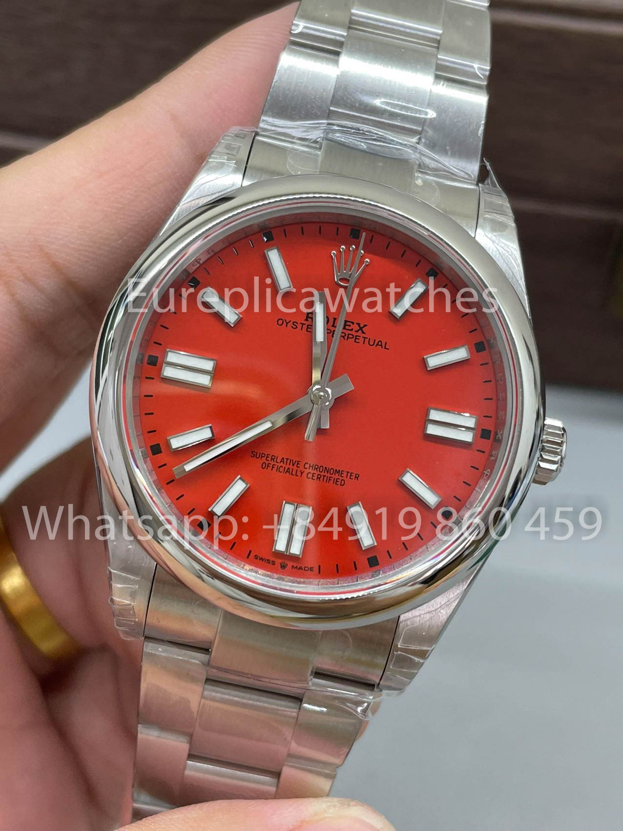 Rolex Oyster Perpetual M124300 41MM 1:1 Best Clone VS Fabbrica Red quadrante