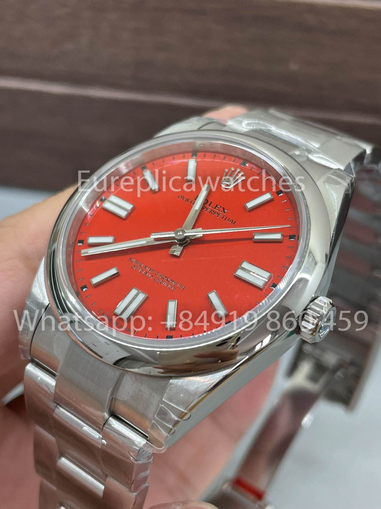 Rolex Oyster Perpetual M124300 41MM 1:1 Best Clone VS Fabbrica Red quadrante