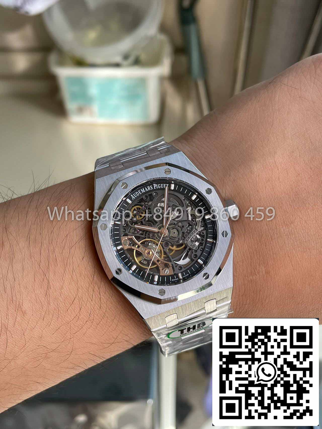 Audemars Piguet Royal Oak 15407ST.OO.1220ST.01 1:1 Top Clone THB Fabbrica, última versión 2024