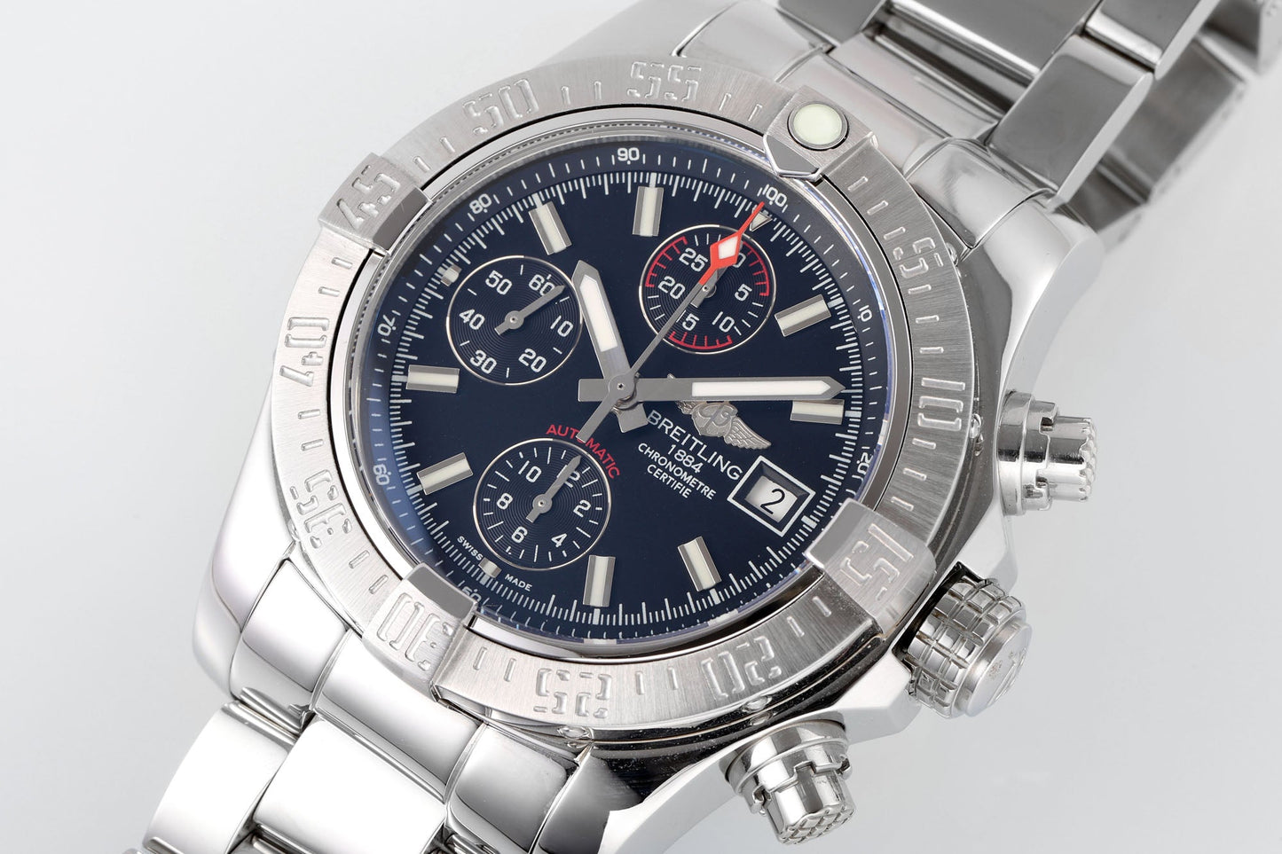 Breitling Avenger II cronógrafo Stainess Acciaio 1:1 Best Clone EF Fabbrica