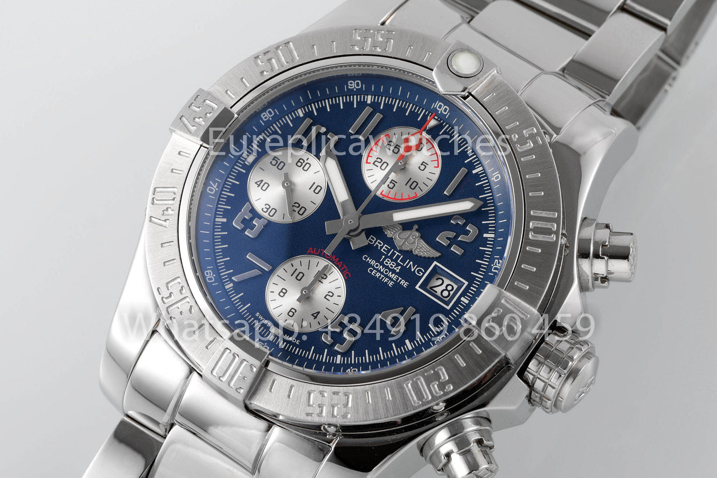 Breitling Avenger A13381111C1A1 acciaio inossidabile Blu 1:1 Best Clone EF Fabbrica