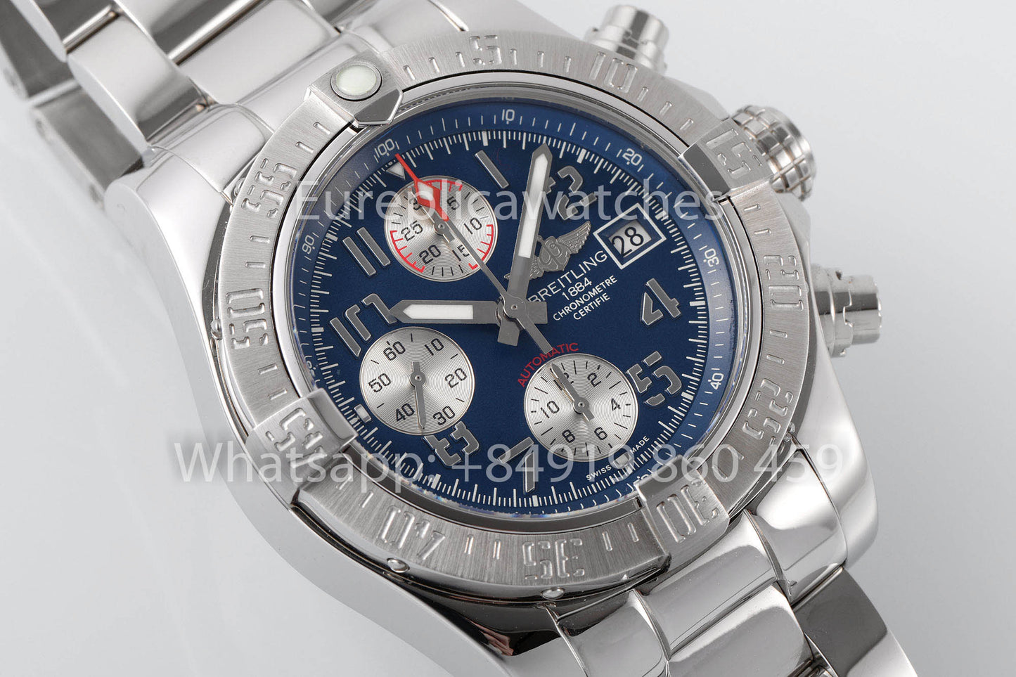 Breitling Avenger A13381111C1A1 acciaio inossidabile Blu 1:1 Best Clone EF Fabbrica