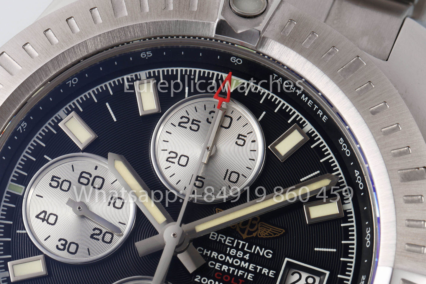 BREITLING Colt cronografo A1338811 Men's Watch 1:1 Best Clone EF Fabbrica quadrante nero