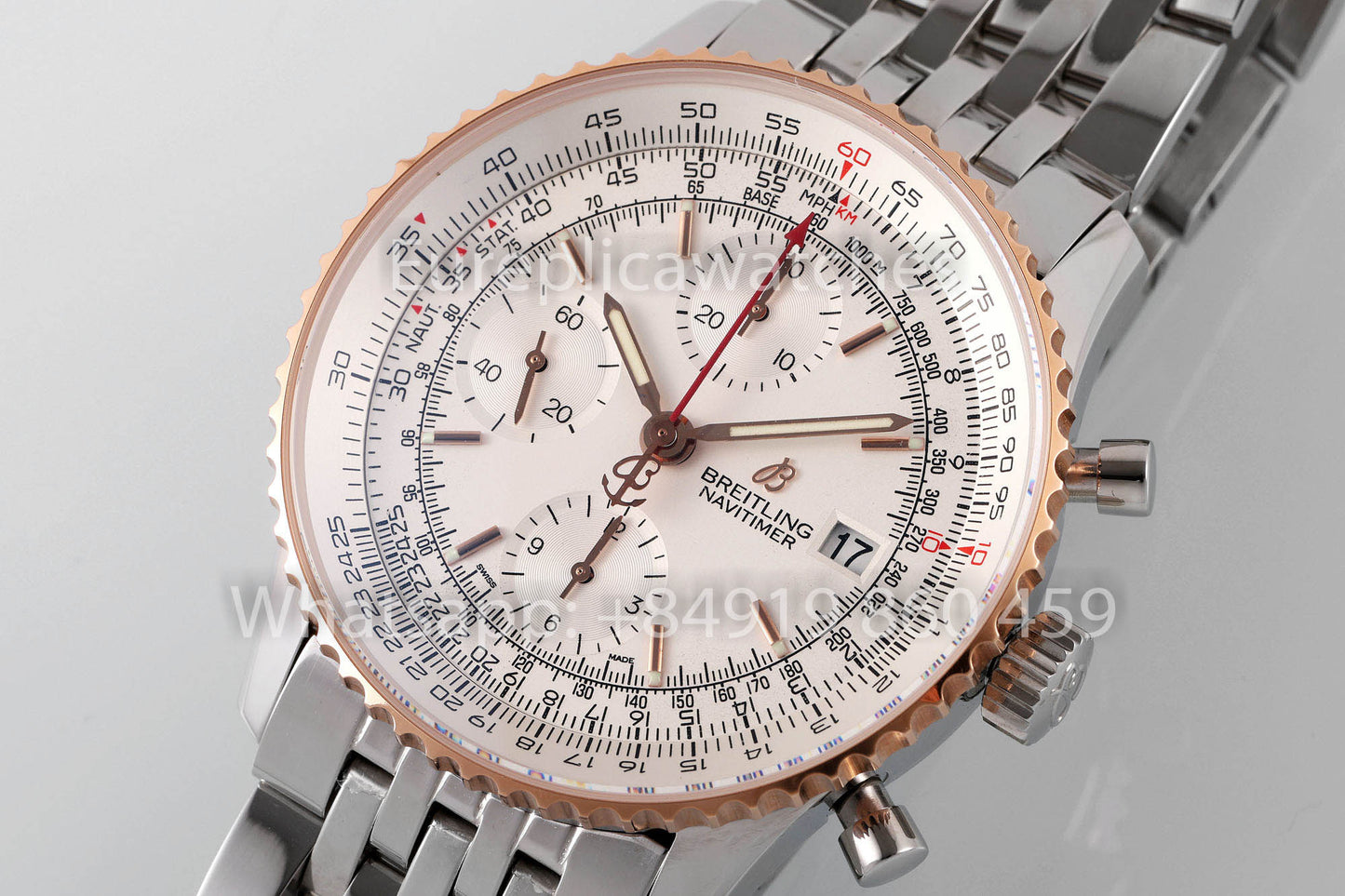Breitling Navitimer A13324121G1A1 quadrante bianco RS 1:1 Best Clone EF Fabbrica