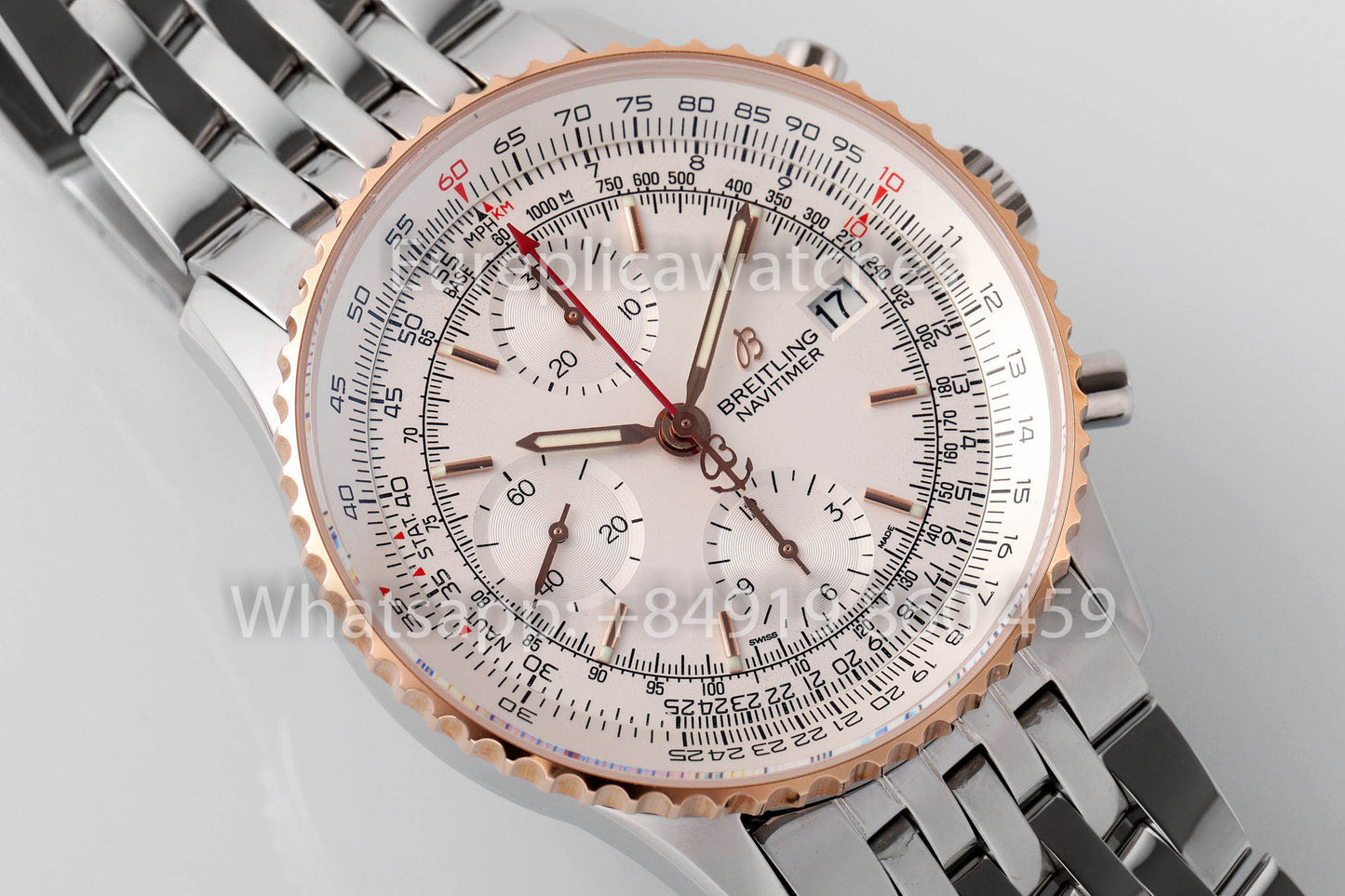 Breitling Navitimer A13324121G1A1 quadrante bianco RS 1:1 Best Clone EF Fabbrica