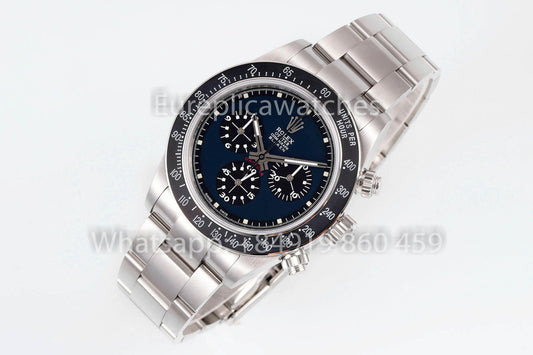 Rolex Daytona Blaken Heritage cuadrante azul 1:1 Best Clone EF Fabbrica