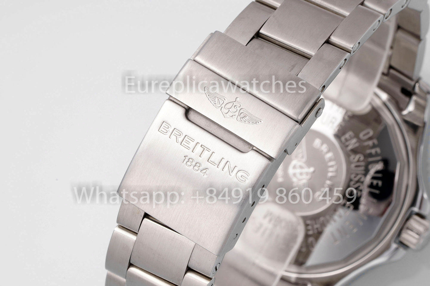 Breitling Superocean 44 A17391  1:1 Best Clone acciaio inossidabile EF Fabbrica Bianco Hands