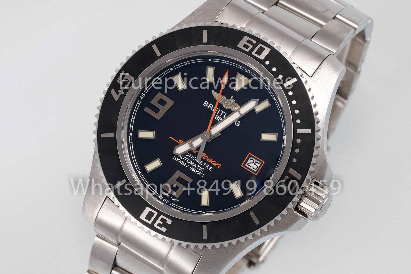 Breitling Superocean 44 A17391  1:1 Best Clone acciaio inossidabile EF Fabbrica