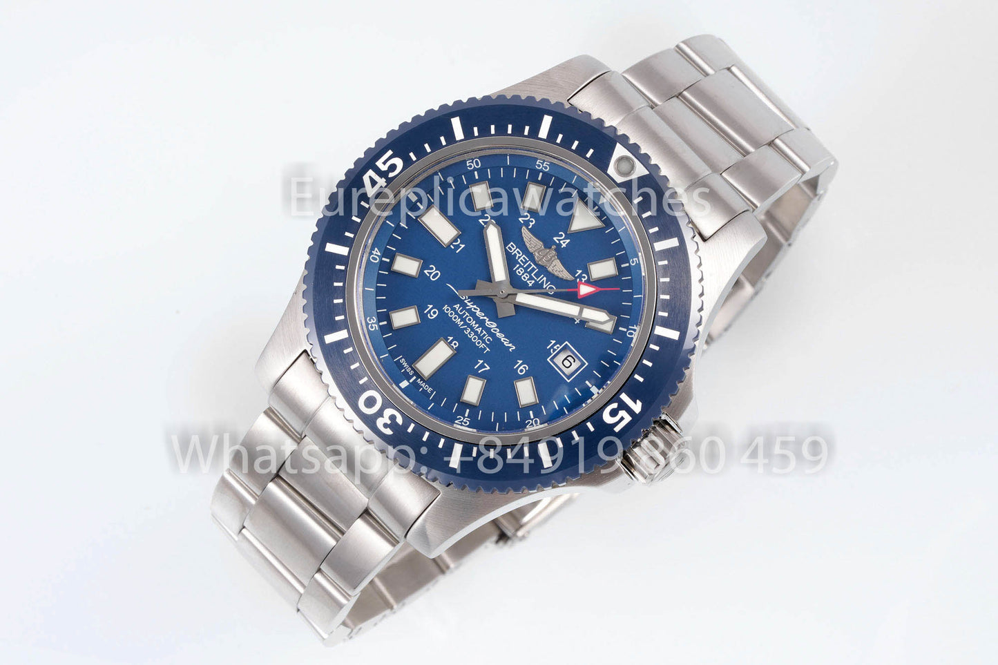 Breitling Superocean Y17393 acciaio inossidabile quadrante azul 1:1 Best Clone EF Fabbrica