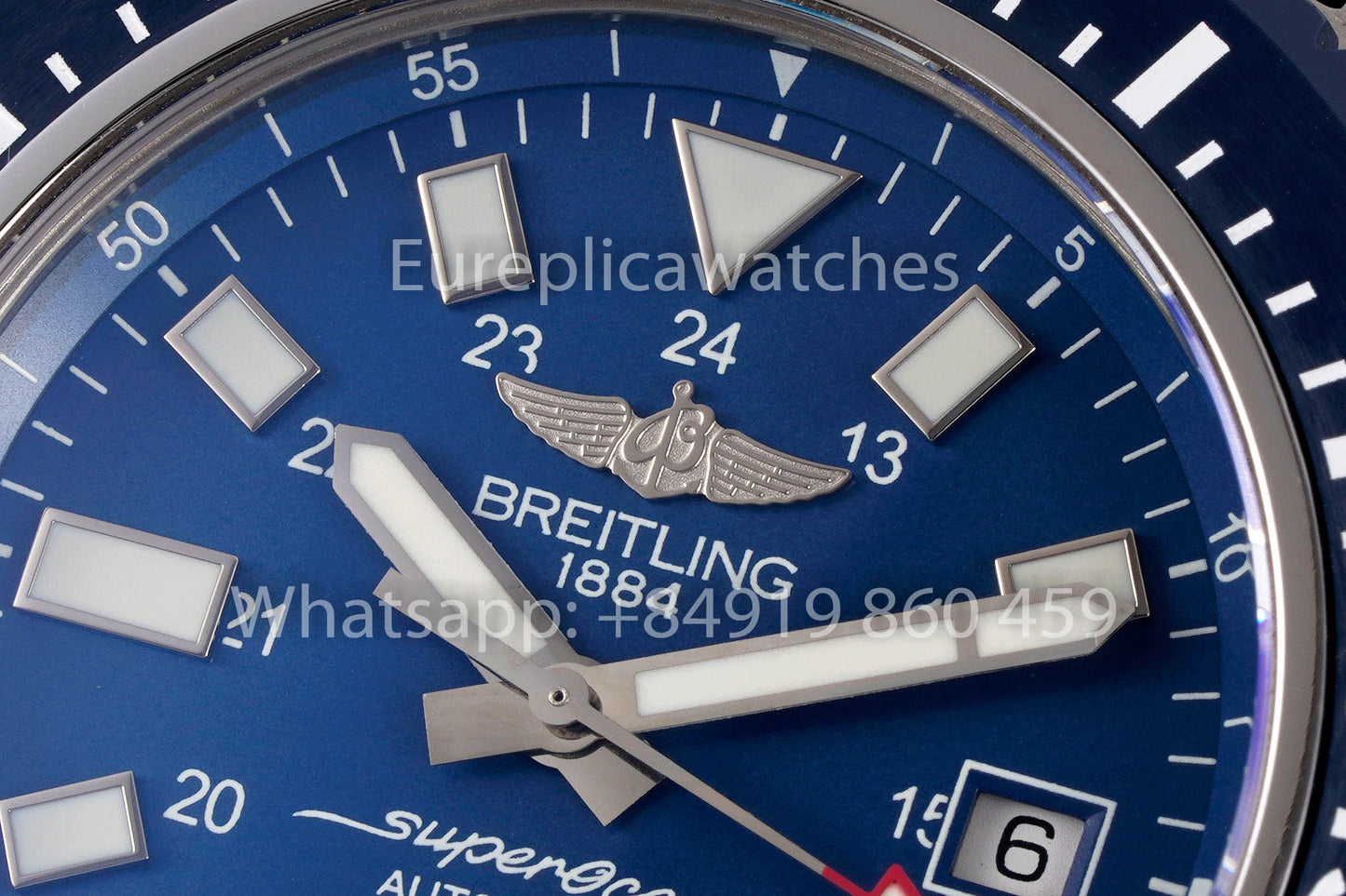 Breitling Superocean Y17393 acciaio inossidabile quadrante azul 1:1 Best Clone EF Fabbrica