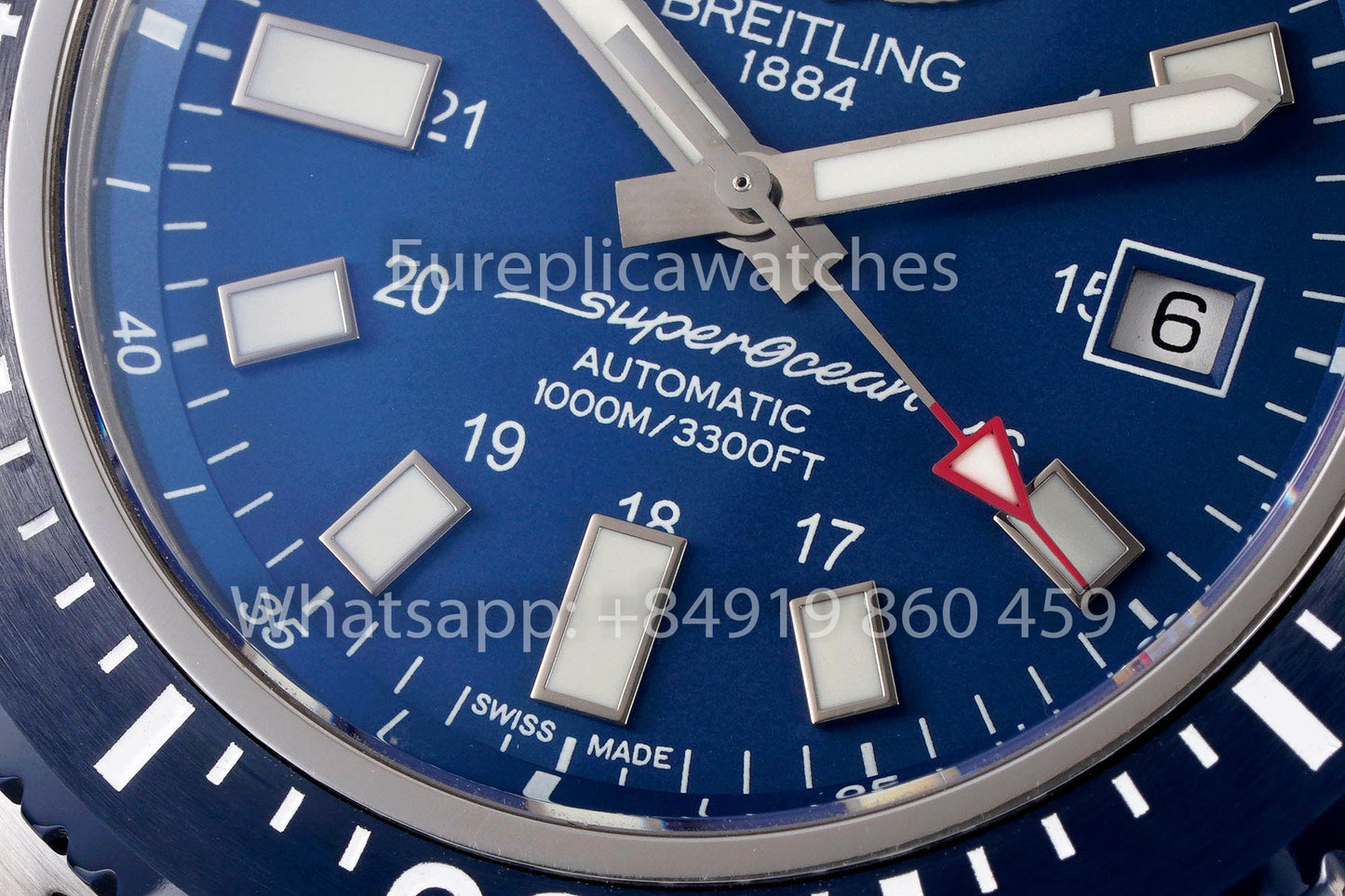 Breitling Superocean Y17393 acciaio inossidabile quadrante azul 1:1 Best Clone EF Fabbrica