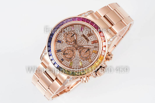 Rolex Cosmograph Daytona Rainbow 116515LN-0015 EF Fabbrica 1:1 Mejor clon SS