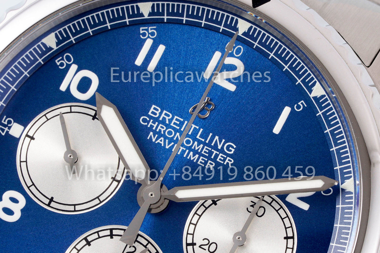 Breitling Aviator 8 AB01194A1B1X1 quadrante blu 1:1 Best Clone EF Fabbrica acciaio inossidabile