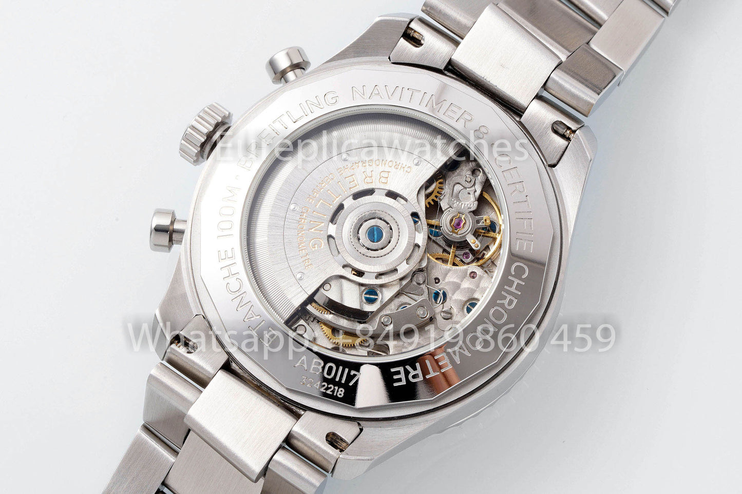 Breitling Aviator 8 AB01194A1B1X1 quadrante blu 1:1 Best Clone EF Fabbrica acciaio inossidabile