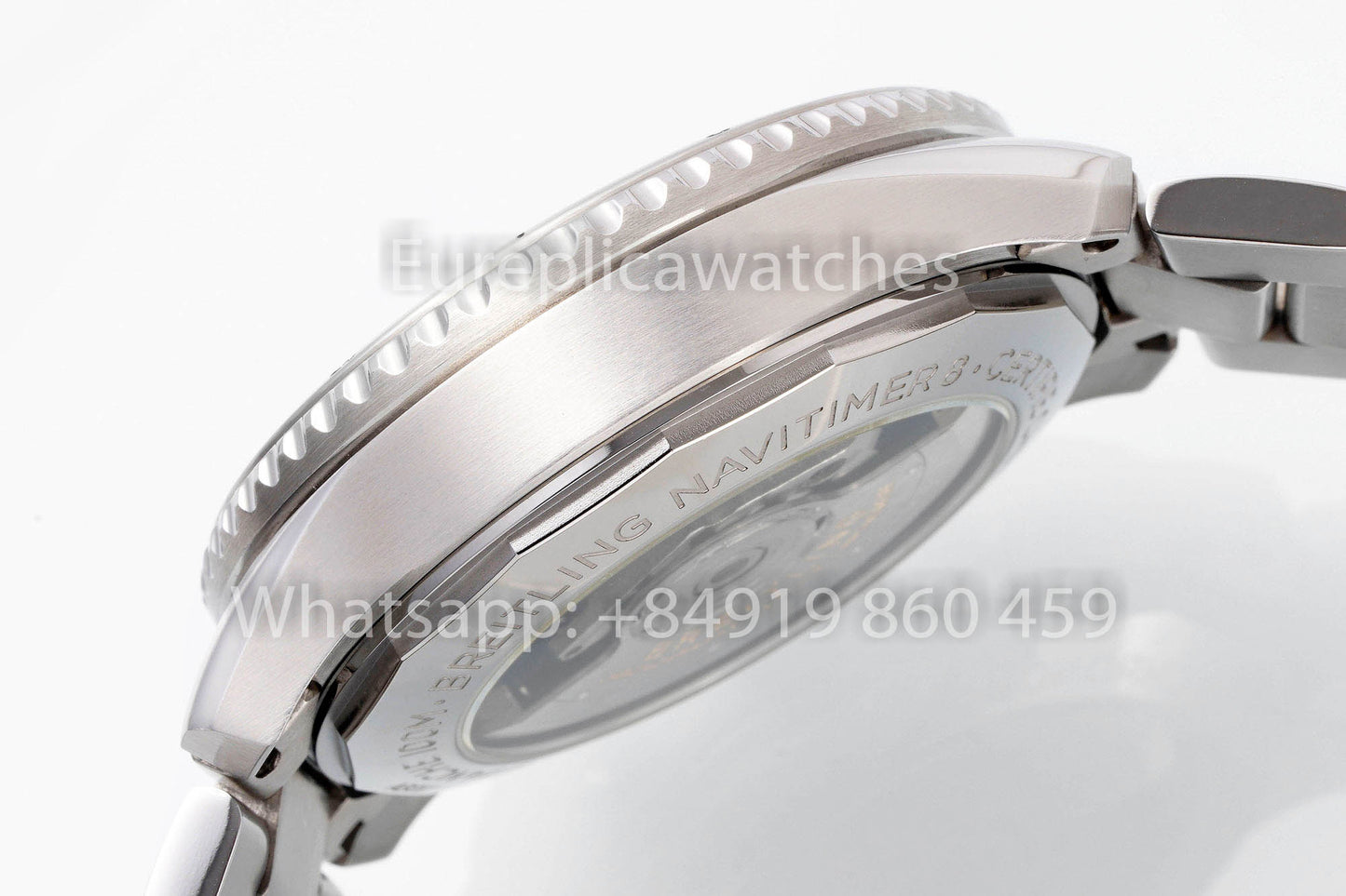 Breitling Aviator 8 AB01194A1B1X1 quadrante bianco 1:1 Best Clone EF Fabbrica acciaio inossidabile