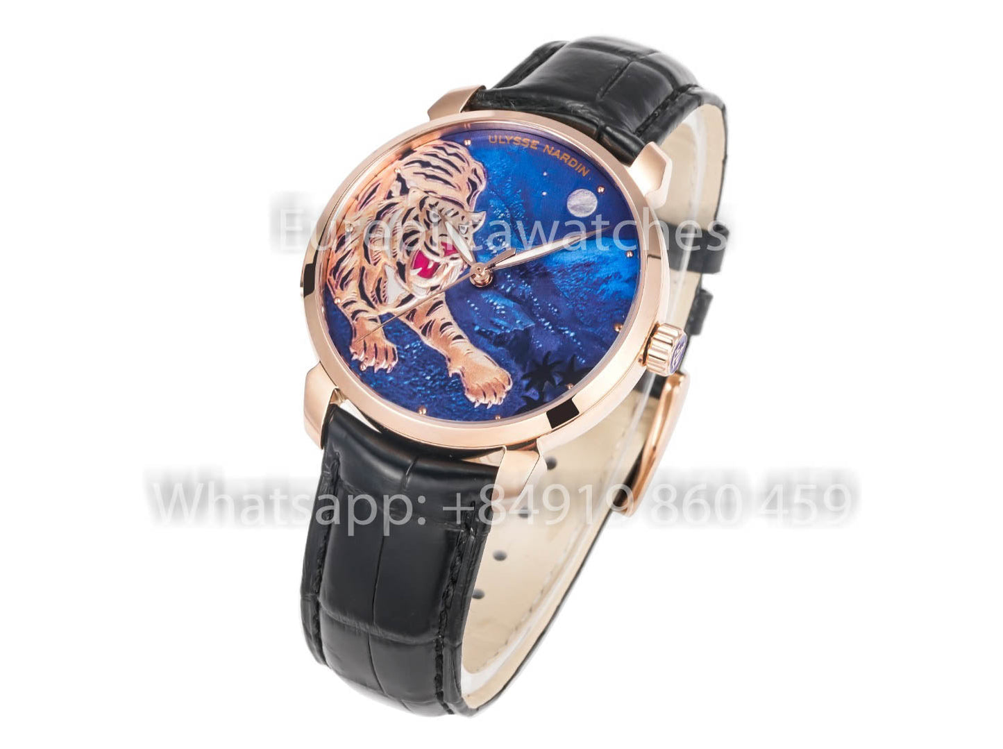 Ulysse Nardin Orologio Classico  40 mm 8152-111LE-9E-TIGER/1A 1:1 Best Clone