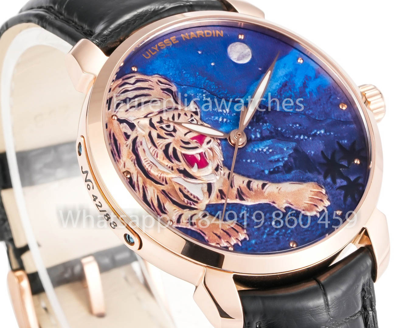 Ulysse Nardin Orologio Classico  40 mm 8152-111LE-9E-TIGER/1A 1:1 Best Clone