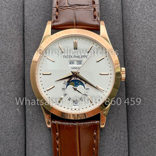 Patek Philippe Complications Annual Calendar 5396G KM Fabbrica 1:1 Best Edition Swiss ETA324S Rose Gold