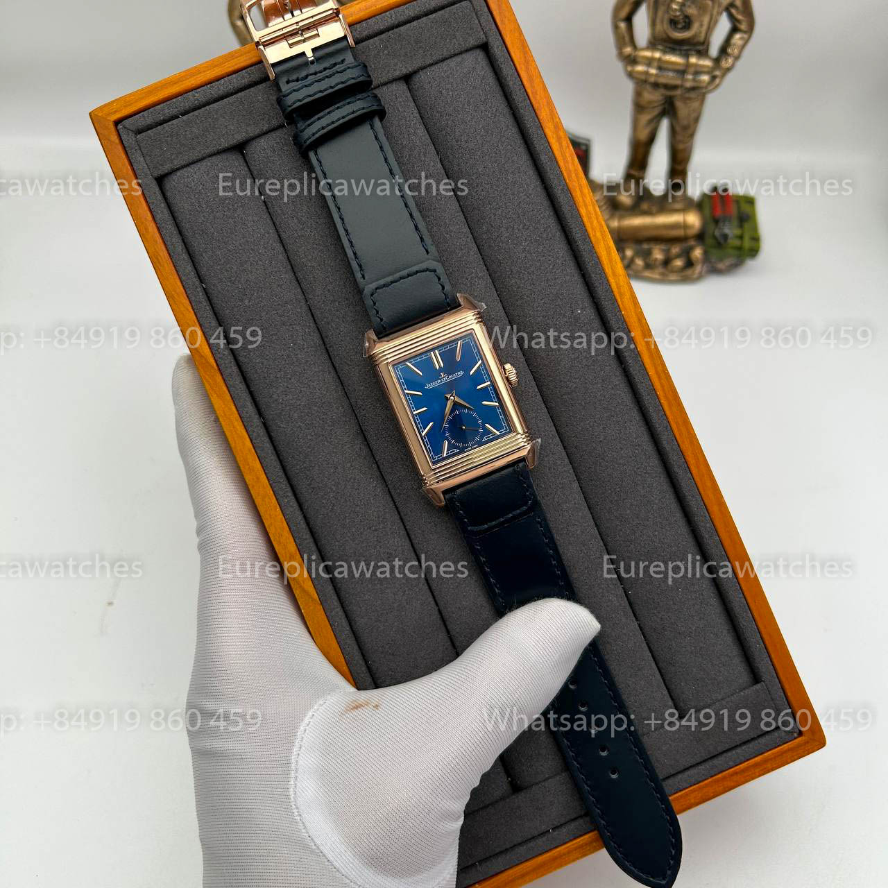 Jaeger-LeCoultre Reverso  Classic Large Duoface  Small Seconds 398258J MG Fabbrica 1:1 Best Clone Rose Gold