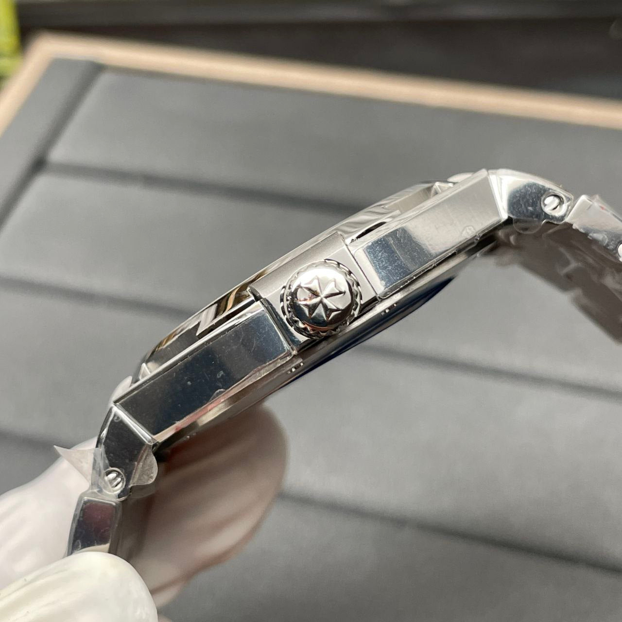 Vacheron Constantin Overseas 47040 JJ Fabbrica 1:1 edizione migliore Swiss ETA9015 White Dial