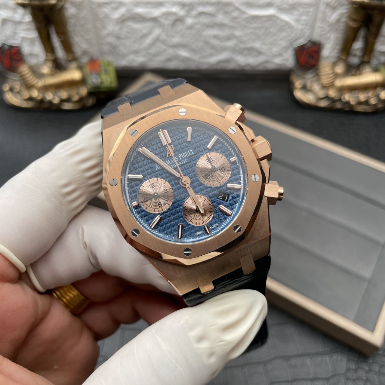 Audemars Piguet Royal Oak Chronograph 26331OR.OO.D315CR.01 1:1 Best Edition OM Fabbrica Rose Gold