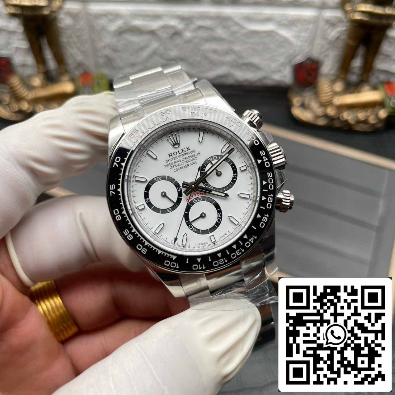 Rolex Cosmograph Daytona m126500ln-0001 1:1 edição melhor EWE Fabbrica 4131 movimento