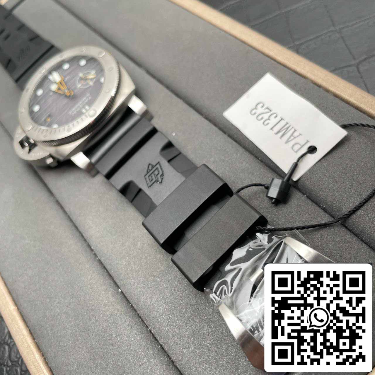 Panerai Submersible PAM1323 1:1 edizione migliore VS Fabbrica Gray quadrante