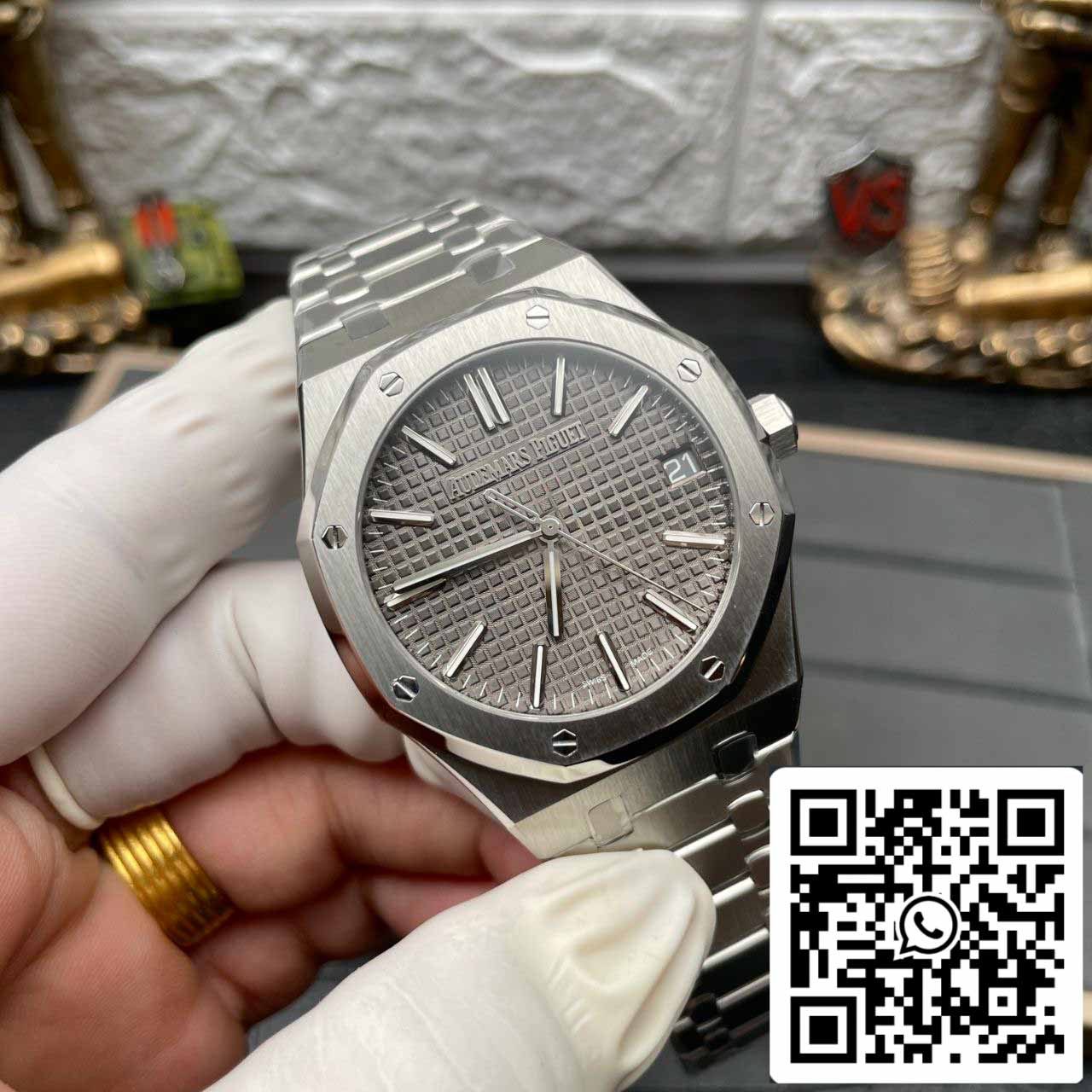 Audemars Piguet Royal Oak 15510ST.OO.1320ST.05 1:1 Best Edition ZF Fabbrica Grey Dial
