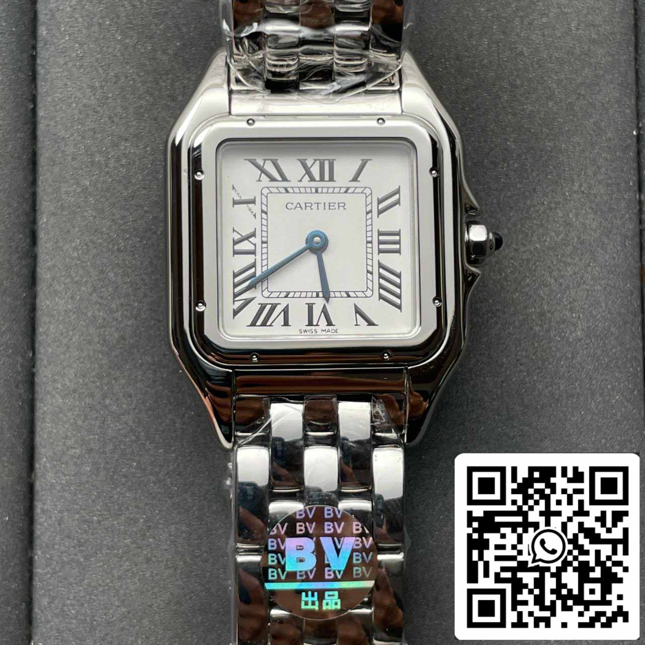Panthere De Cartier WSPN0007 BV Fabbrica 1:1 edizione migliore Swiss Quartz 316L acciaio inossidabile bracciale