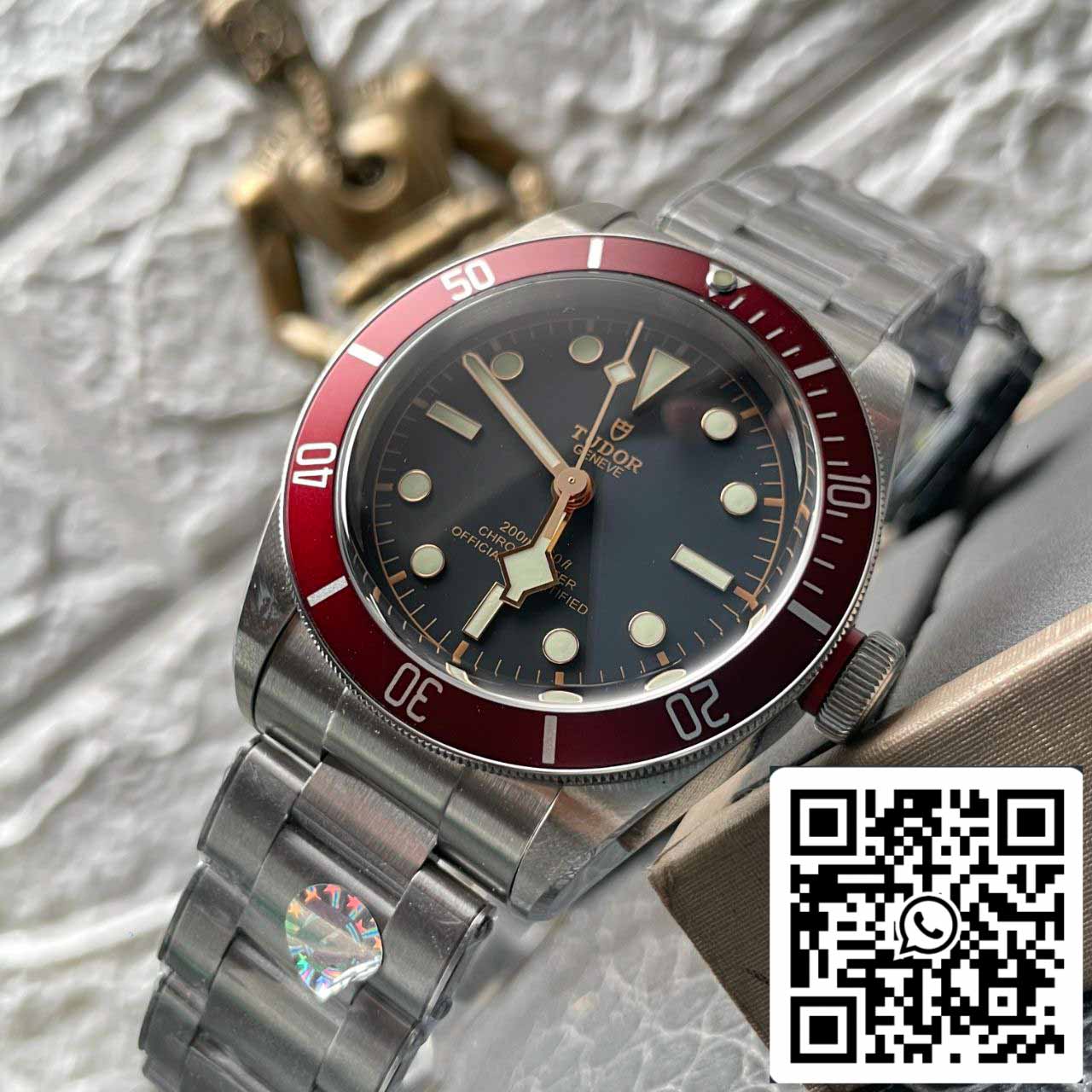 Tudor Heritage Black Bay 79230R ZF Fabbrica 1:1 Best Edition Swiss ETA2824-2 acciaio inossidabile bracciale