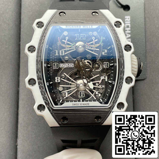 Richard Mille RM21-02 1:1 Best Edition RM Fabbrica Tourbillon Carbon case