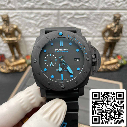 Panerai Submersible PAM01616 VS Fabbrica 1:1 edizione migliore quadrante nero Swiss P.9010