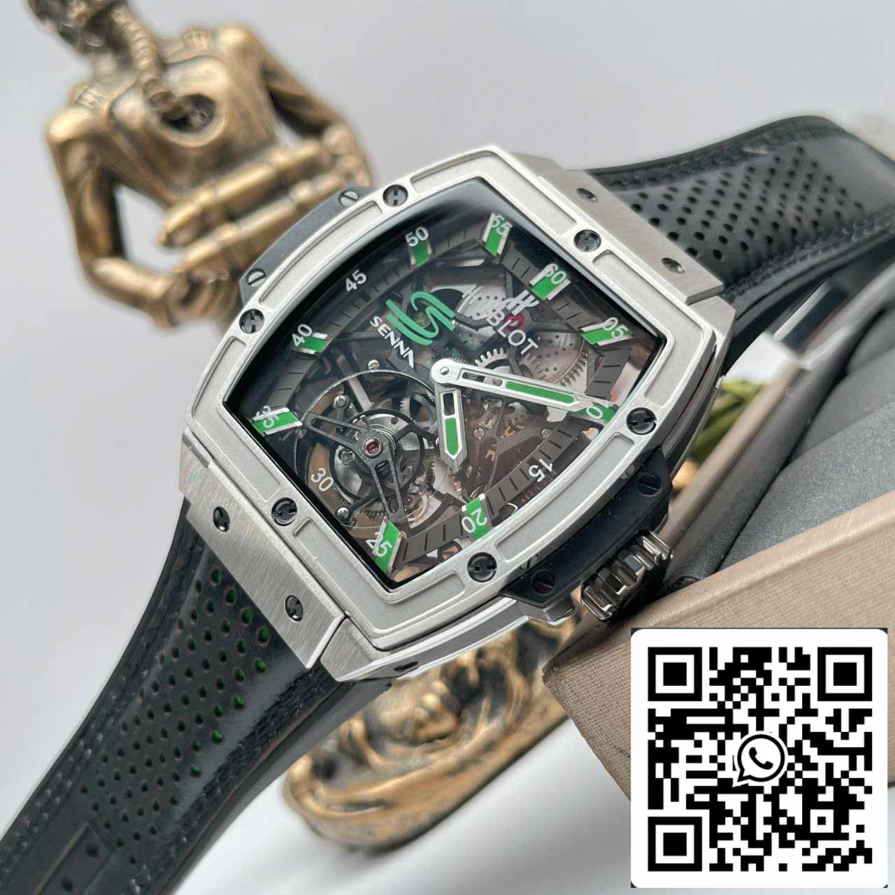 Hublot Masterpiece Tourbillon 906.NX.0129.VR.AES13 1:1 edizione migliore JB Fabbrica Skeletonized Dial Swiss HUB 9006