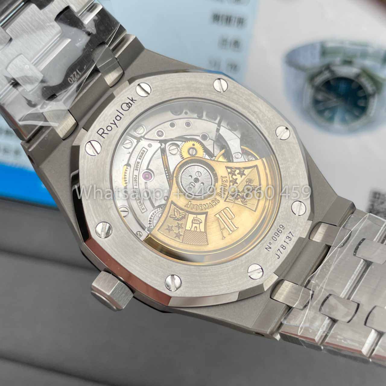 Audemars Piguet 15451ST.ZZ.1256ST.02 APS Fabbrica Custom Moissanite Stone 1:1 Best Clone