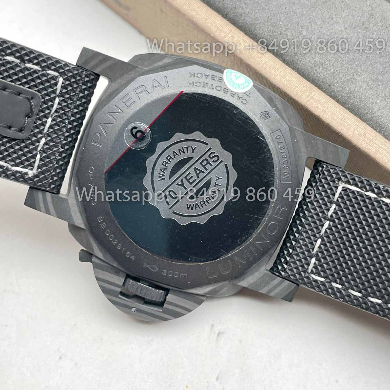 Panerai Luminor PAM1118 1:1 edizione migliore VS Fabbrica quadrante nero