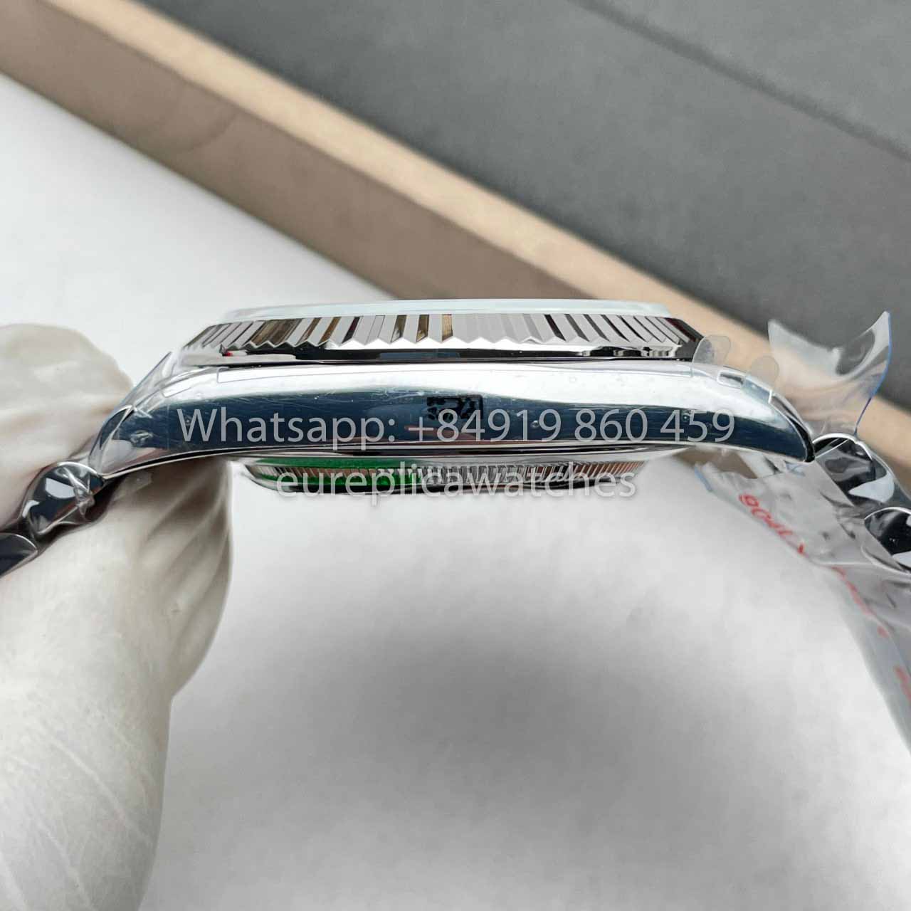 Rolex Day Date M228239 1:1 Best Clone Edition QF Fabbrica Tiffany Blue Dial
