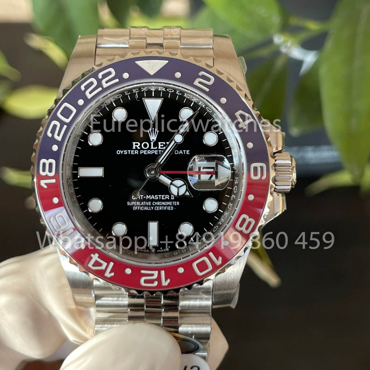 Rolex GMT Master II M126710BLRO-0001 Pepsi 1:1 Mejor clon de la actualización ARF 2025