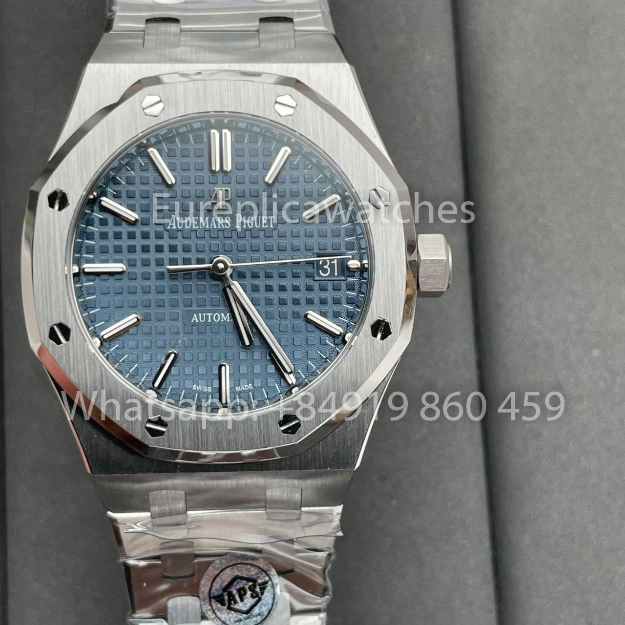 Audemars Piguet Royal Oak 15450ST.OO.1256ST.03 1:1 edição melhor APS Fabbrica quadrante azul